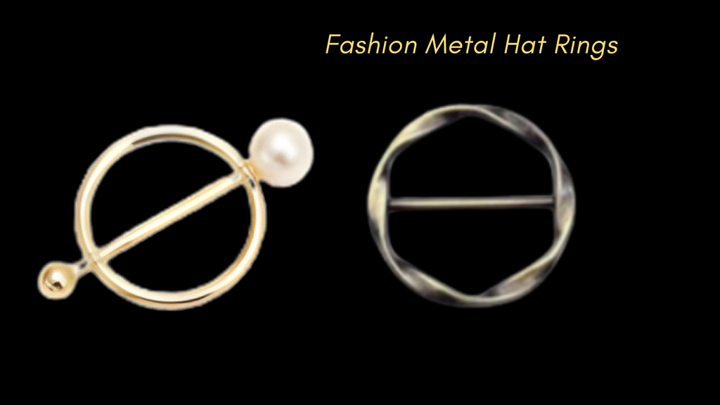Bonnet Hat Rings Set - Chic & Stylish