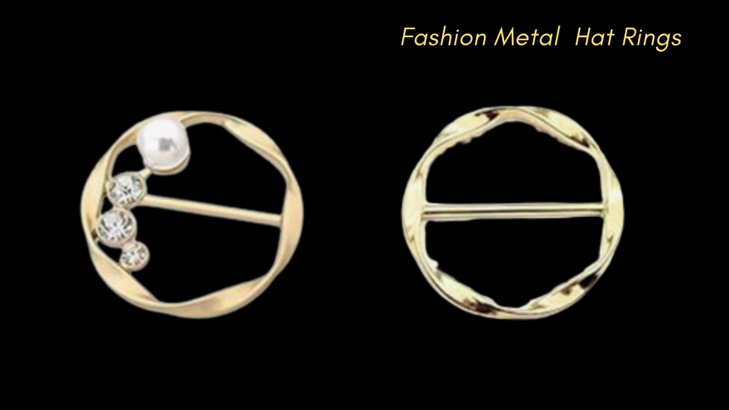 Bonnet Hat Rings Set - Chic & Stylish