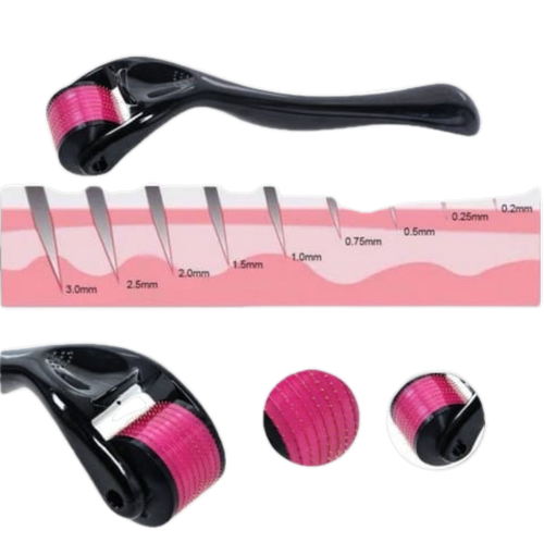 Derma Roller  -  DRS50 (0.50mm) & DRS75 (0.75mm)