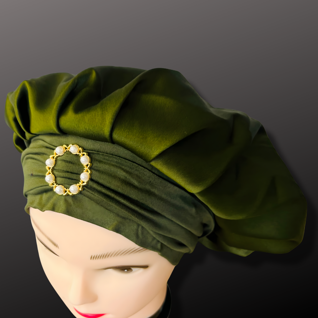 100% Milano Satin Bonnets